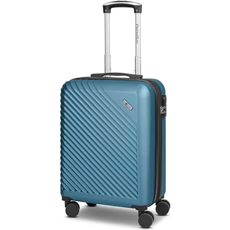 CHECK.IN Kabinen-Koffer Paradise 2.0, kleiner Cabin-Trolley 38 x 22 x 58 cm, hochwertiges ABS, erweiterbar, Teleskopgriff, 47 Liter Volumen – Bild 1