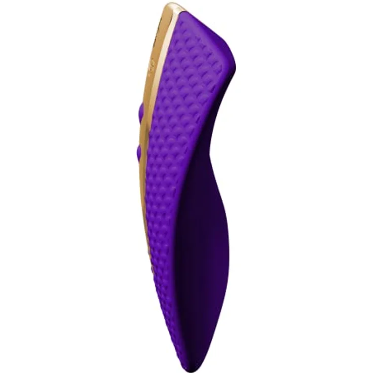 Shunga Luxuriöser Auflegevibrator, Massagegerät für Vulva, Klitoris & Perineum, ergonomisch geformt – Bild 4