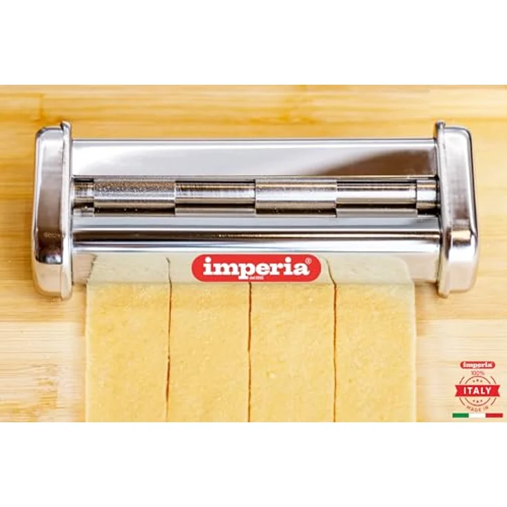 Imperia Simplex Classica Nudelschneider, Zubehör für Nudelmaschinen, 10 Pastaformate, aus lebensmittelechtem Chromstahl, 100% Made in Italy – Bild 2