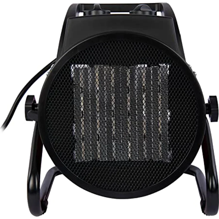 Grafner Elektroheizer Heizlüfter Bauheizer 5000 Watt Heizstrahler 5 KW 400V EH11034, Heizstrahler – Bild 4