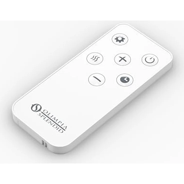 Olimpia Splendid Caldo Duo, 2000 W Elektrischer Raumheizlüfter mit Touchscreen, Wand- und Tischmontage, Energieeinsparung und Sicherheitssystem, Weiß – Bild 7
