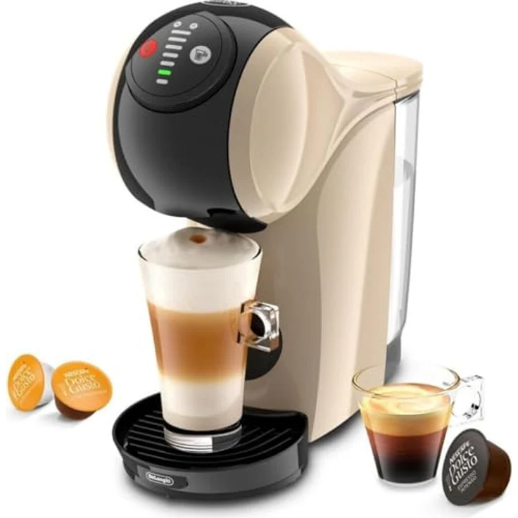 De'Longhi Genio S EDG226.BG, Kaffeevollautomat in Braun mit XL-Funktion für große Tassen und kompaktem Design – Bild 2