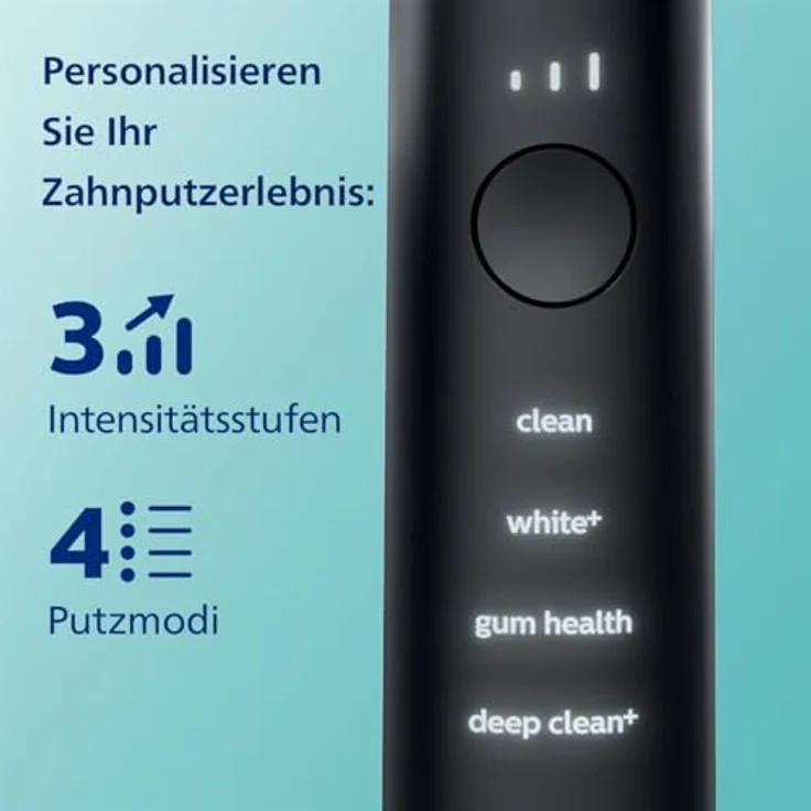 Philips Sonicare DiamondClean Smart 9400 HX9917-89 elektrische Zahnbürste schwarz – Bild 5
