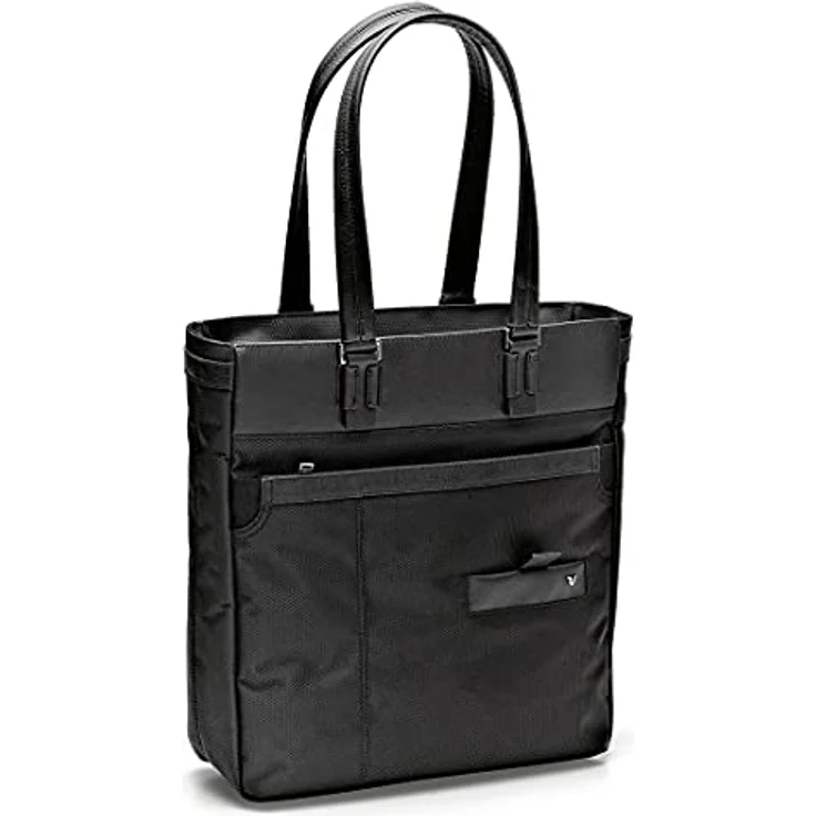 Roncato Harvard Shopper Aktentasche, Kunstleder mit Tablet Fach, 35 cm, schwarz – Bild 1