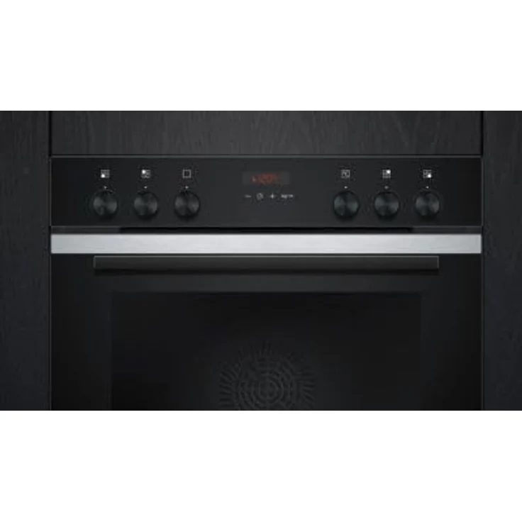 Siemens HE273ABS3 iQ300, Einbau-Herd 60 x 60 cm, Edelstahl mit activeClean, Pyrolyse und LED-Display – Bild 2