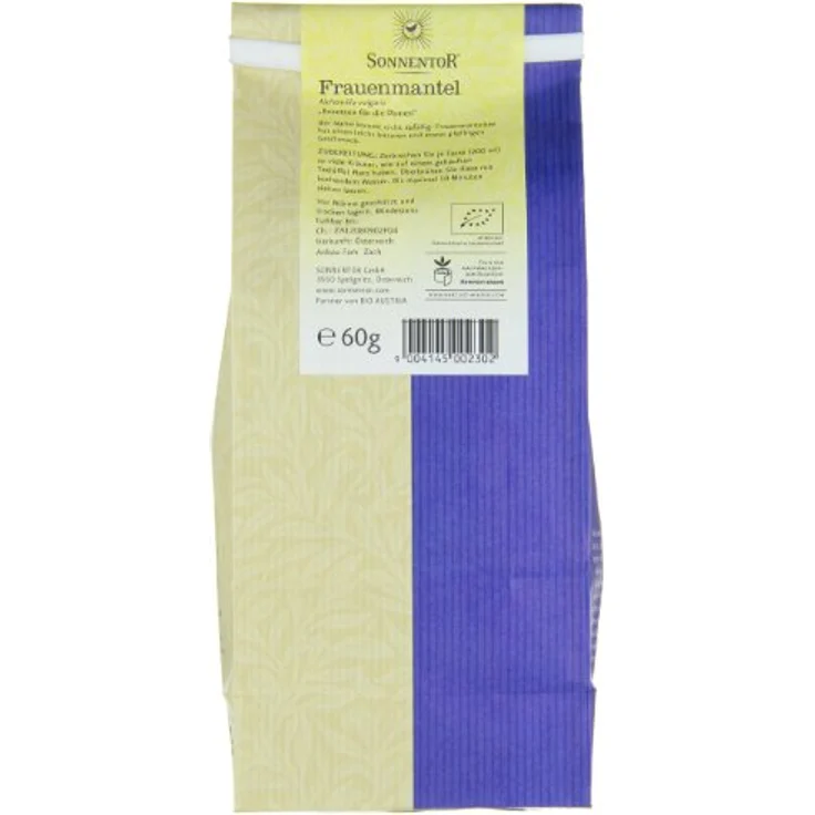 Sonnentor TEE Frauenmant Bio, 40 g Kräutertee mit blumigem und herben Geschmack – Bild 2