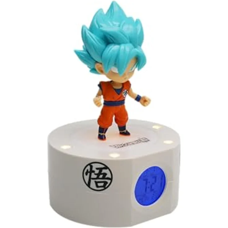Teknofun Goku Wecker, Digitaler Wecker mit programmierbarem Alarm und einstellbarer Beleuchtung – Bild 3