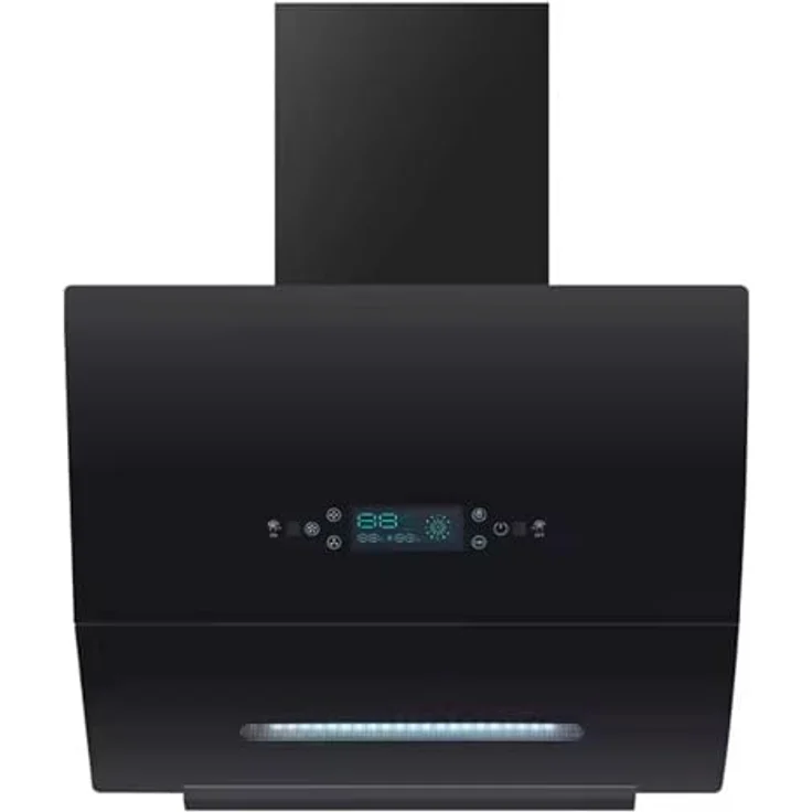 KB ELEMENTS ELK154C60 Dunstabzugshaube 60cm, Umluft/Abluft, 650m³/h Saugleistung, Touch-Gestensteuerung, Selbstreinigungsfunktion, elegante Curved-Glas-Oberfläche – Bild 1