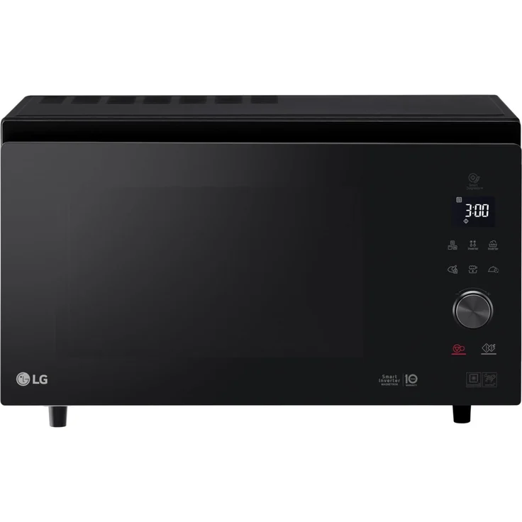 LG MJ3965BPB Inverter-Mikrowelle mit Lüfter, 39 L, Klapptür, schwarz