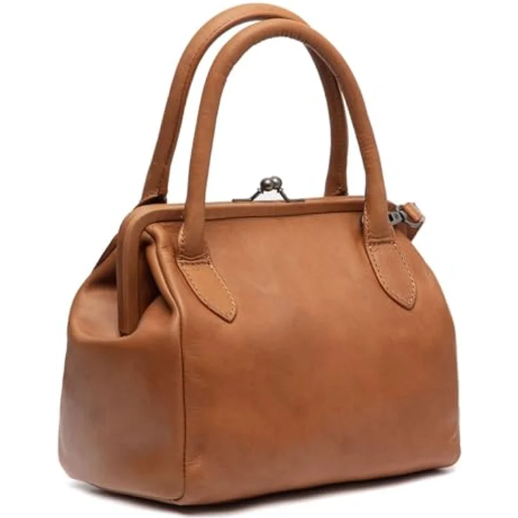 The Chesterfield Brand Chili Shoulderbag - Umhängetasche aus echtem Rindsleder, Cognac (hellbraun) – Bild 2