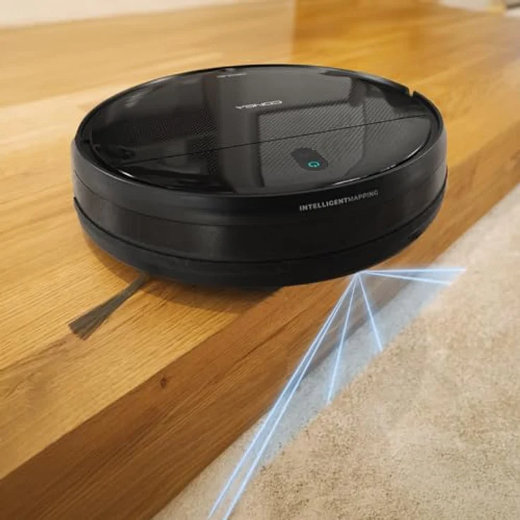 Cecotec Conga M10, Beutellos, Saugroboter mit Wischfunktion, 3000 Pa Saugkraft, Gyroskopnavigation, Schwarz – Bild 8
