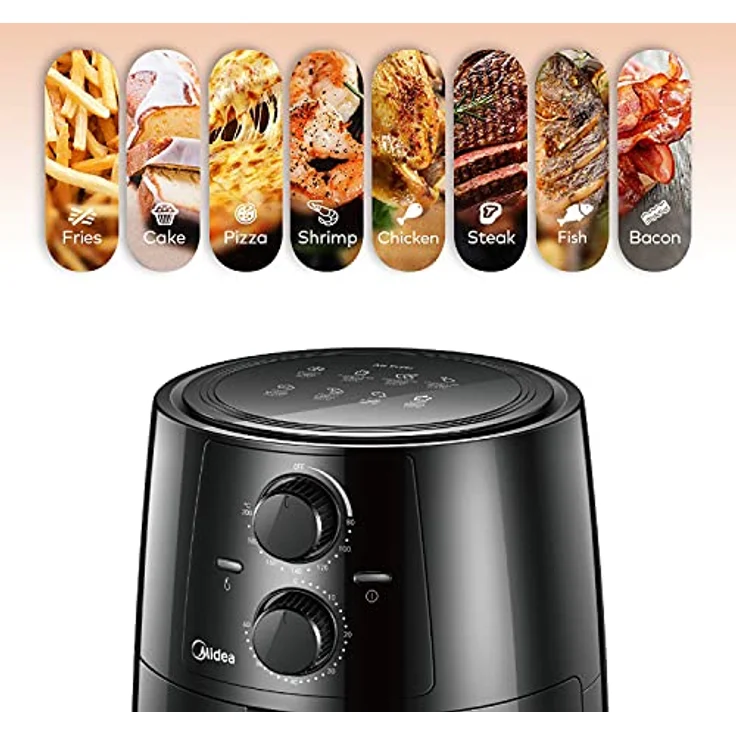 Luftfritteuse MF-TN35A2 MIDEA Haus ohne Öl – Bild 3
