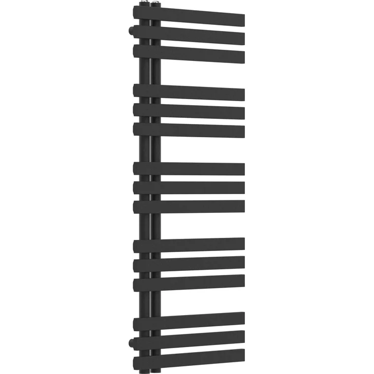 Neu.Haus Slidre, Handtuchheizkörper, 561 W, modernes Design, Schwarz RAL9005