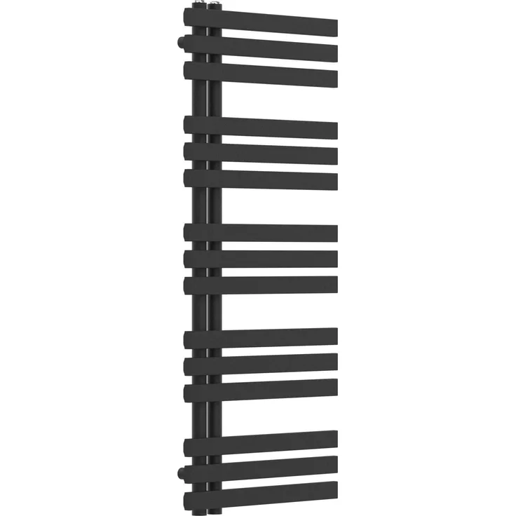 Neu.Haus Slidre, Handtuchheizkörper, 561 W, modernes Design, Schwarz RAL9005