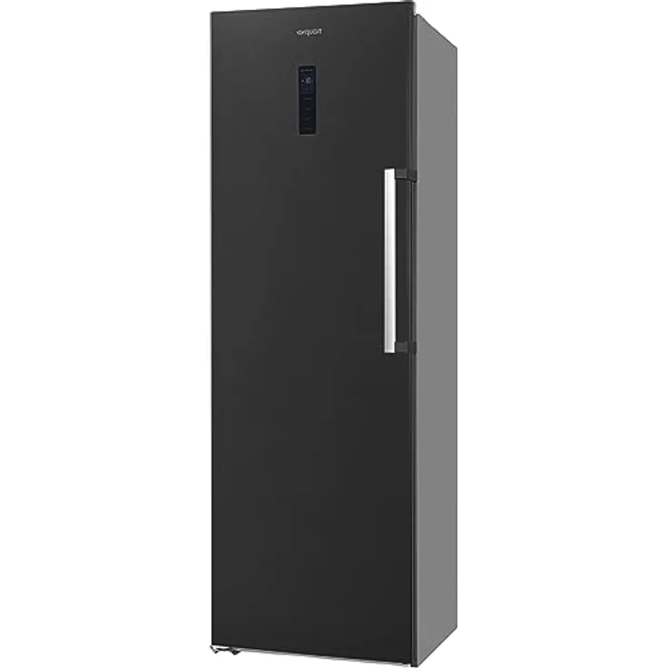 Exquisit Gefrierschrank GS295-NF-H-040D inoxlook-az, NoFrost-Technologie, 274 Liter, Schnell-Gefrierfunktion, flexibler Türanschlag – Bild 2
