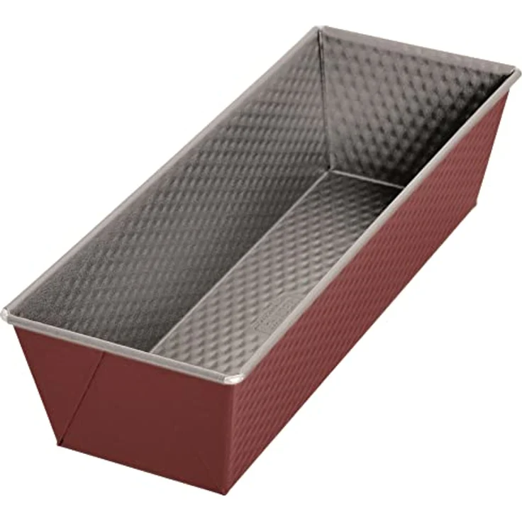 Kaiser Classic Plus Königskuchenform 30 cm, antihaftbeschichtet, gleichmäßige Wärmeverteilung, rot – Bild 2