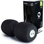 Blackroll Faszienrollen-Set Booster Twin, Massagegerät mit Vibrationskern, schwarz