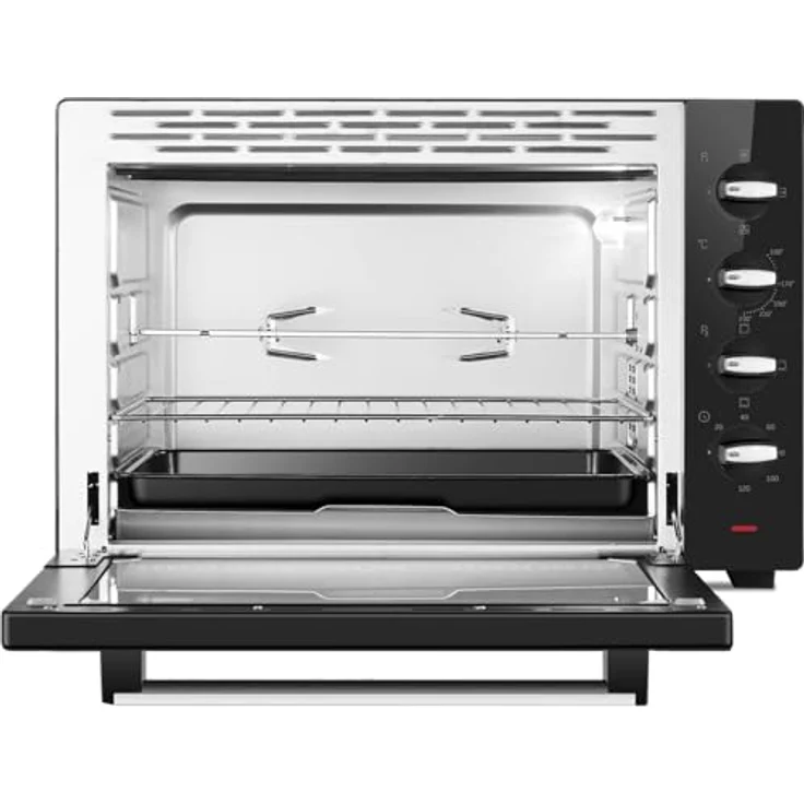 Beko BMOF60B, Minibackofen mit 60 Litern, Heißluftfunktion und 2000 Watt, schwarz – Bild 3