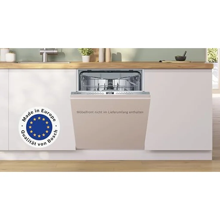 Bosch SMV4EVX08E Serie 4 Vollintegrierter Geschirrspüler 60 cm, Leise, Rackmatic, Automatische Türöffnung, AquaStop, InfoLight, Energieklasse B – Bild 2