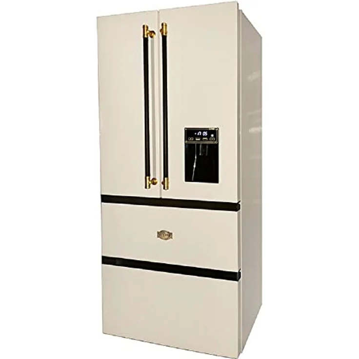 Kaiser Küchengeräte Side-by-Side KS 80425 ElfEm, 83 cm breit, 183 cm hoch, 83.6 cm breit, Retro Kühlschrank, Side-by-Side Kühl Gefrier Kombi, No Frost 506 L, AD/BE – Bild 2