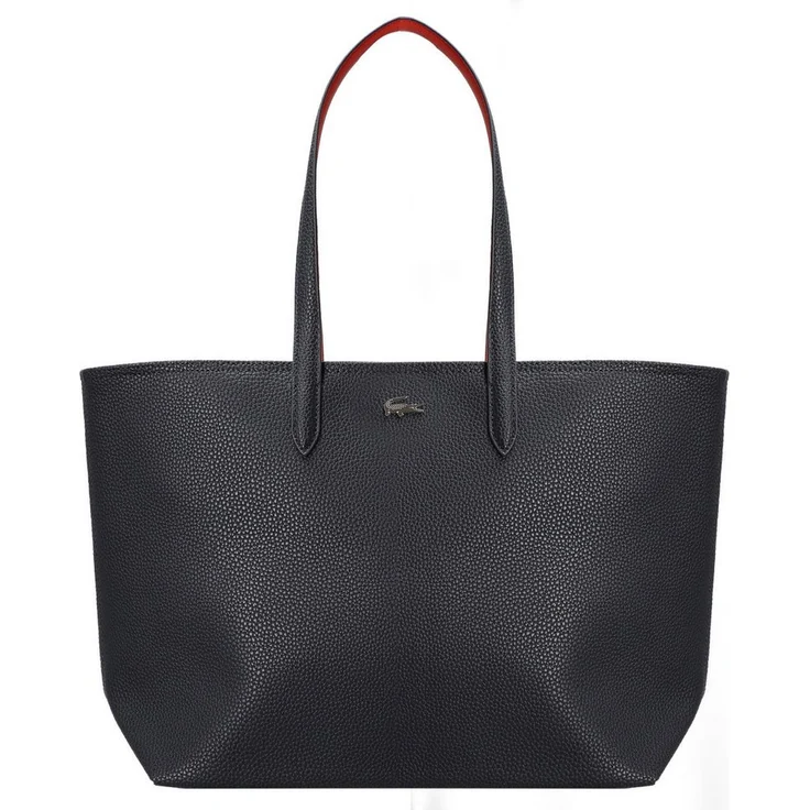 Lacoste Shopper Anna, 35 cm Shopper in Marine mit robustem Reißverschluss und großzügigem Hauptfach