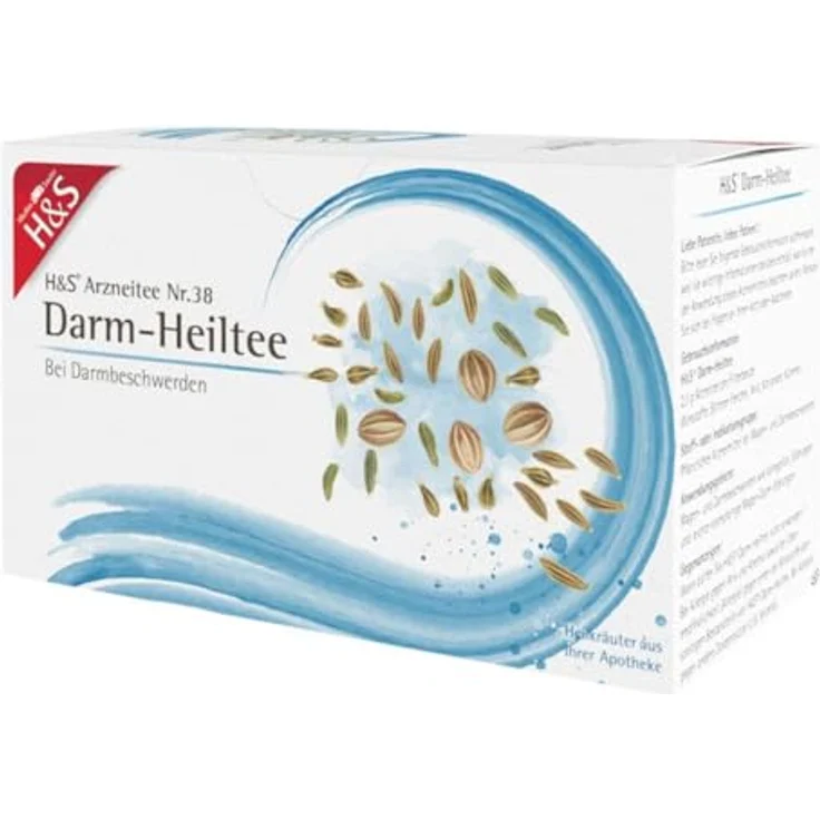 H&S Darm-Heiltee Filterbeutel, 20x2 g, bei Darmbeschwerden – Bild 3