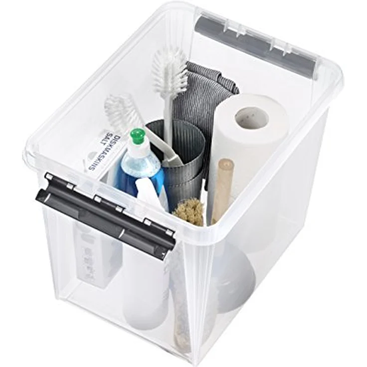 Orthex 3493070 Clipbox Smart Store Classic 16 / 25 L Volumen, transparent – Bild 2