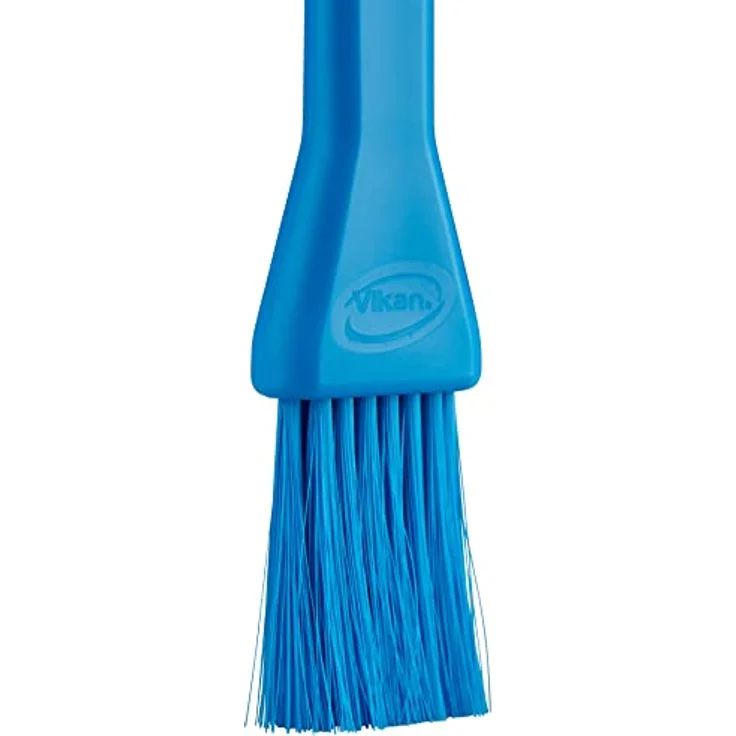 Vikan 2,5 cm Backpinsel für Details, weich, lebensmittelecht, Blau – Bild 3