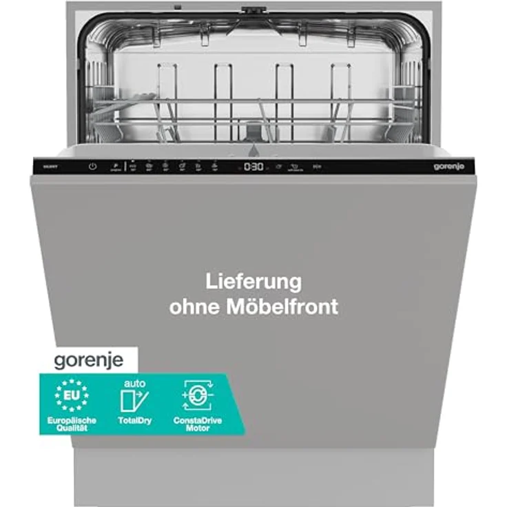 GORENJE GV642D65, Einbaugeschirrspüler, 60 cm, vollintegrierbar, 70 °C Maximaltemperatur, Einphasen-Asynchronmotor – Bild 1