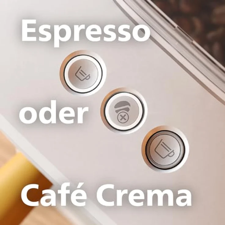 PHILIPS baristina Espressomaschine BAR300/00 mit Mahlwerk für ganze Bohnen, 16 bar Pumpendruck, Naturweiß – Bild 5