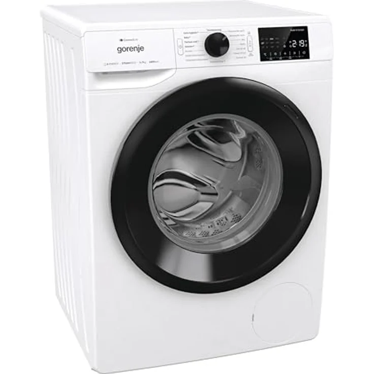 Gorenje WPNEI74A1TS, Waschmaschine mit 7 kg Fassungsvermögen, ConnectLife, 15 Programme, A-Energieeffizienz, Nachlegefunktion, weiß – Bild 4