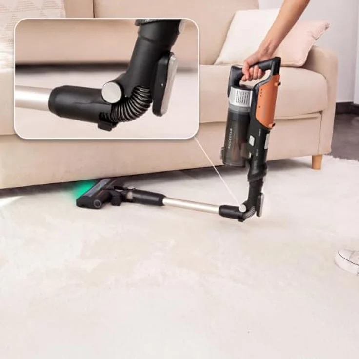 Cecotec Rockstar S30 Flex, Kabelloser Handstaubsauger mit hoher Saugleistung und flexiblem Schlauch, EU Plug 220V – Bild 9