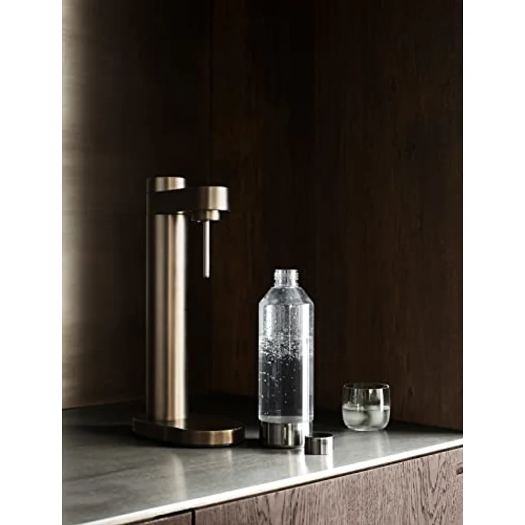 Stelton Brus Wassersprudler Flasche Steel – Bild 2