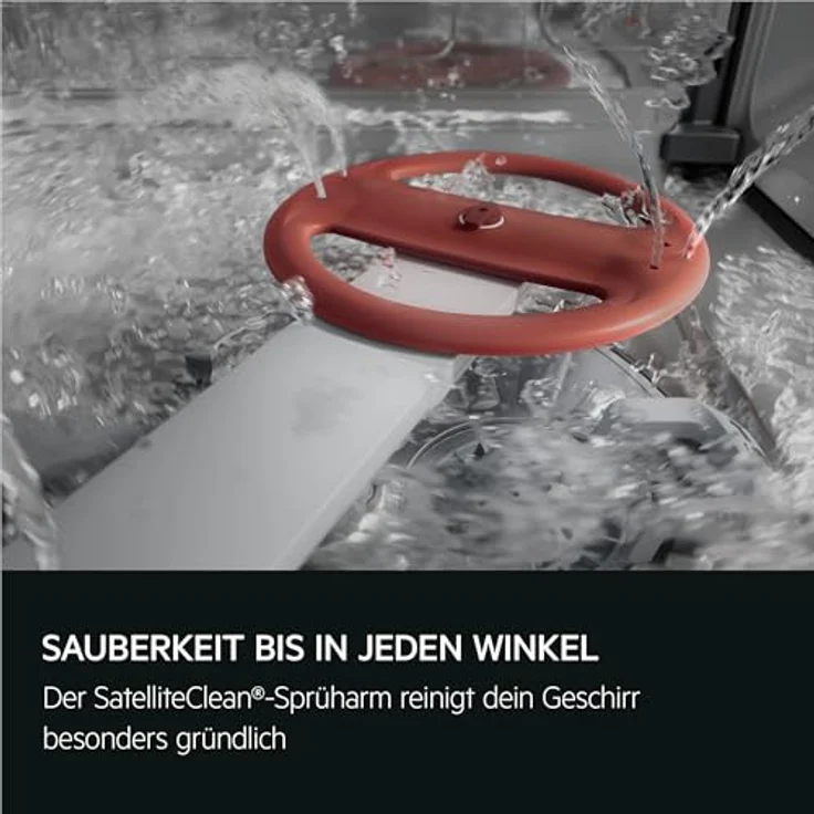 AEG GI620C2SC 6000 Geschirrspüler, vollintegrierbar, 44 dB (A), C, mit SatelliteClean® Sprüharm und AirDry Trockentechnologie – Bild 5