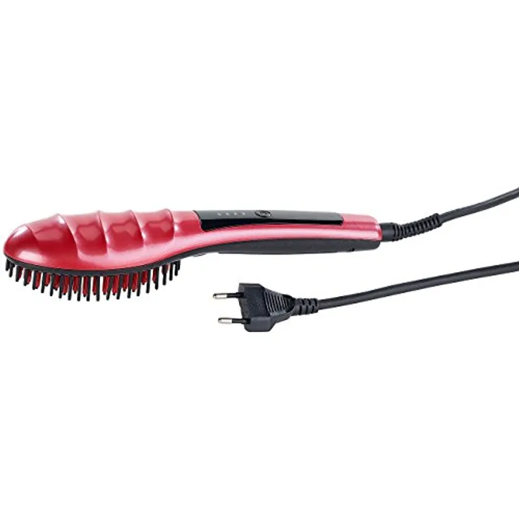 Sichler Sichler NX9190 Beauty Elektrische Keramik-Glättbürste, Ionen-Technologie, 4 Temperaturstufen