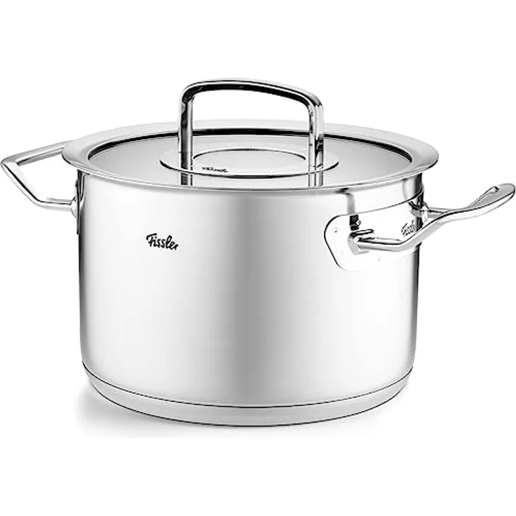 Fissler Original-Profi Collection / Edelstahl-Kochtopf (Ø 24 cm, 6,3L) Töpfe inkl. Glas-Deckel – Induktion – Bild 3