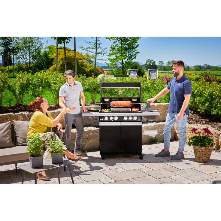 RÖSLE Barbecue Brat- und Backform, Hochwertige Muffinform für Gas- und Kohlegrills oder den Backofen, Hitzebeständigkeit bis 400 °C, Stahlblech antihaftbeschichtet – Bild 4