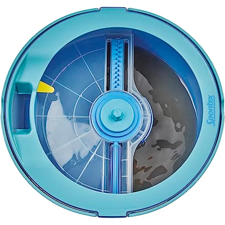 Spontex Aqua Revolution System X'tra Spin Mop & Eimer mit extra Nachfüllpackung – Bild 4