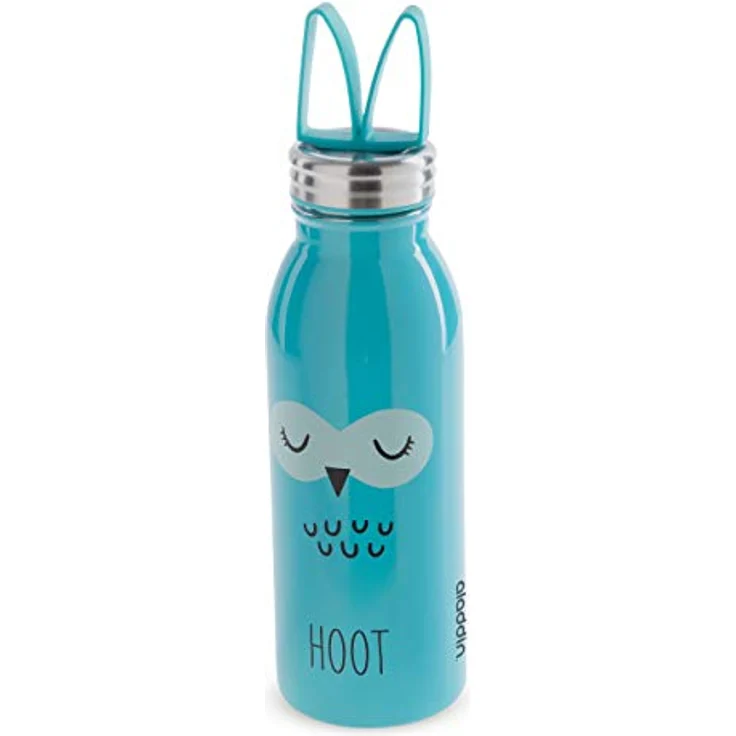 ALADDIN Thermosflasche, Edelstahl, Eule, 0,43 Liter – Bild 2