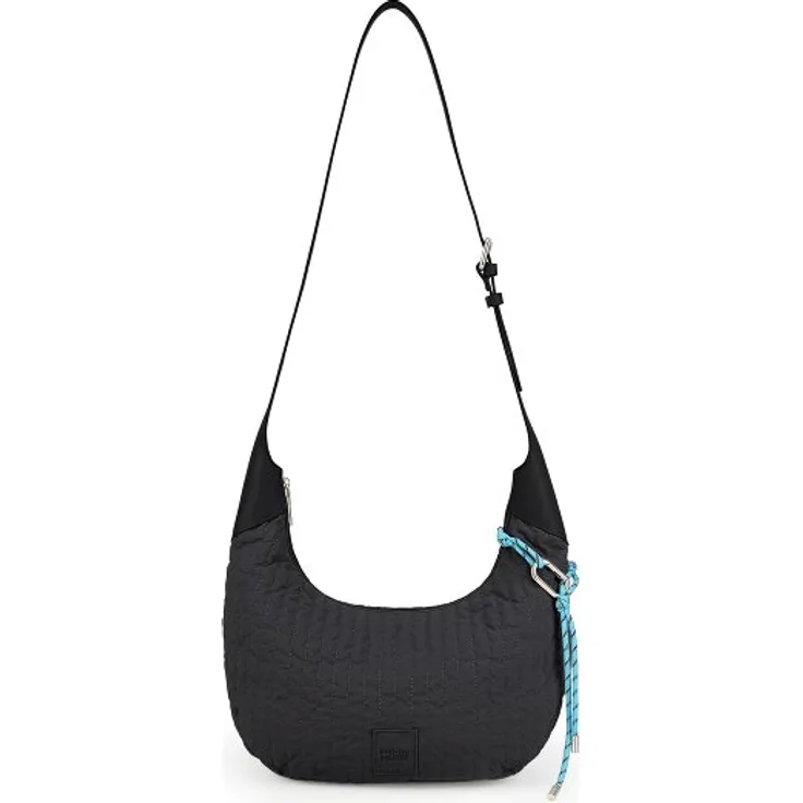 FredsBruder Just Flow Umhängetasche, 37 cm, schwarz, 100% Nylon