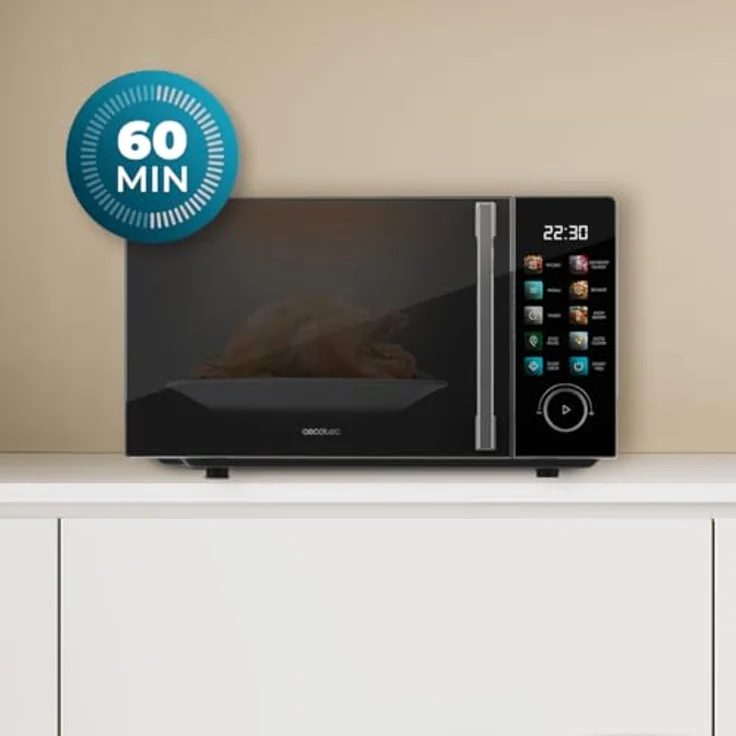 Cecotec Proclean 6030 Black, Mikrowelle mit 20 Litern, 700 W, Touchscreen und 10 Leistungsstufen – Bild 7