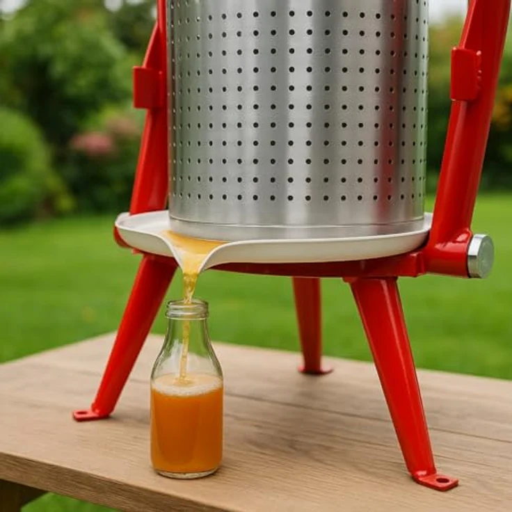 Home>it HOME It® Manualle Entsafter 14 L, Edelstahl-Saftpresse für Obst und Gemüse, hohe Saftausbeute, ideal für Küche und Garten – Bild 7