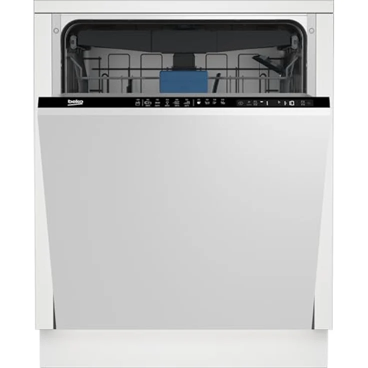 BEKO BDIN25530 Einbau-Geschirrspüler vollintegriert, 60 cm, 15 Maßgedecke, 5 Programme, 44 dB(A), höhenverstellbarer Oberkorb, SteamGloss – Bild 2