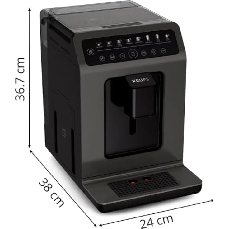 Krups EA89Z Classic Edition, Kaffeevollautomat, Schwarz – Bild 2