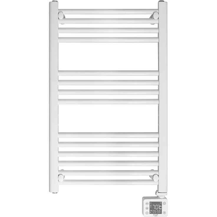 Adler LED Electric Bathroom Radiator AD 7824, 600 W, weiß, IP24 Spritzwasserschutz