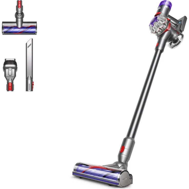 DYSON V8 (2023) Akku-Staubsauger mit HEPA-Filter, Turbo-Modus und Wandhalterung für Allergiker und verschiedene Bodenarten – Bild 1