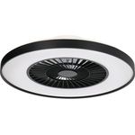 LED's Light Deckenventilator mit Beleuchtung 60W dimmbar warmweiss bis neutralweiss 60cm Durchmesser Fernbedienung Sommermodus Wintermodus
