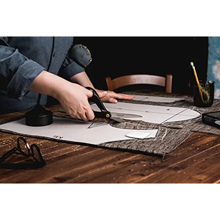 Fiskars Universalschere, Gesamtlänge: 21 cm, Qualitätsstahl/Kunststoff, Functional Form, Schwarz, 1019197 – Bild 5