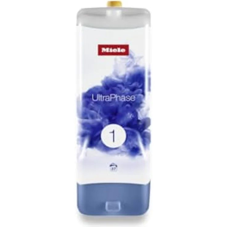 MIELE 11887240 UltraPhase 1 Waschmittel, 1400 ml für Miele W1 Waschmaschinen mit TwinDos, Drehverschluss