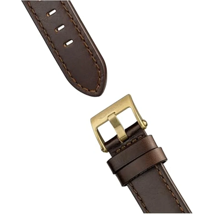 Ingersoll The Outrider, Herren Automatikuhr 44mm, schwarzes Zifferblatt, braunes Lederarmband, 50m wasserdicht – Bild 4
